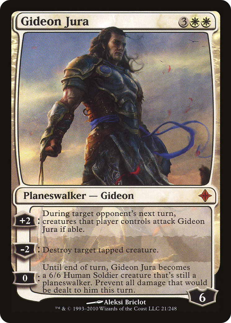 Gideon Jura [Rise of the Eldrazi] MTG Single Magic: The Gathering