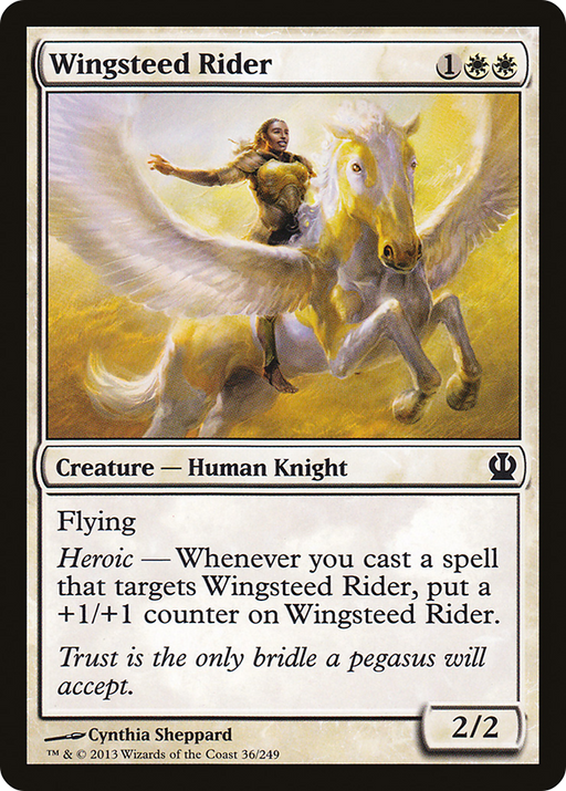 Wingsteed Rider (THS-036) [Theros] MTG Single Wizards of the Coast