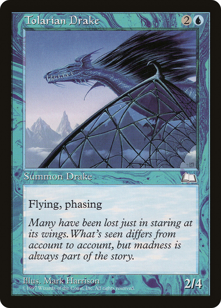 Tolarian Drake (WTH-055) [Weatherlight] MTG Single Wizards of the Coast