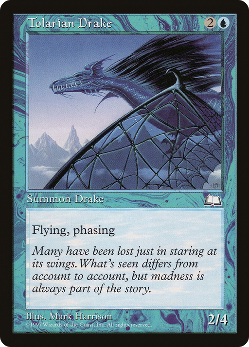 Tolarian Drake (WTH-055) [Weatherlight] MTG Single Wizards of the Coast