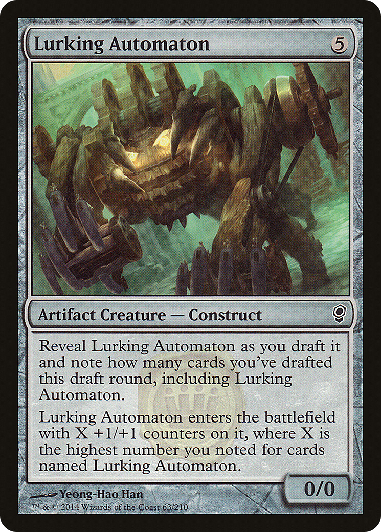Lurking Automaton (CNS-063) [Conspiracy] MTG Single Wizards of the Coast