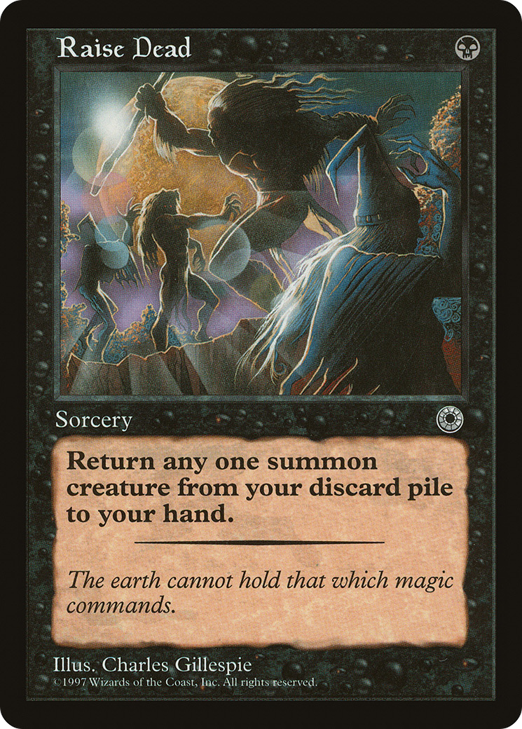 Raise Dead (POR-107) [Misc] Portal MTG Single Wizards of the Coast
