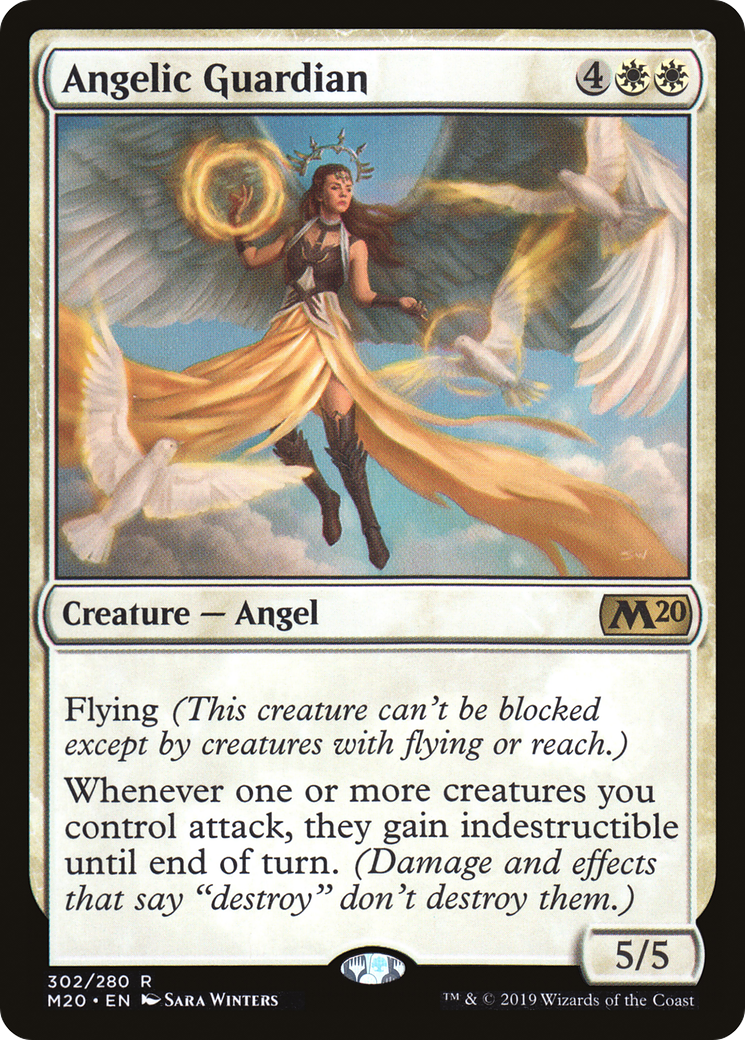 Angelic Guardian (M20-302) [Core Set 2020] MTG Single Wizards of the Coast