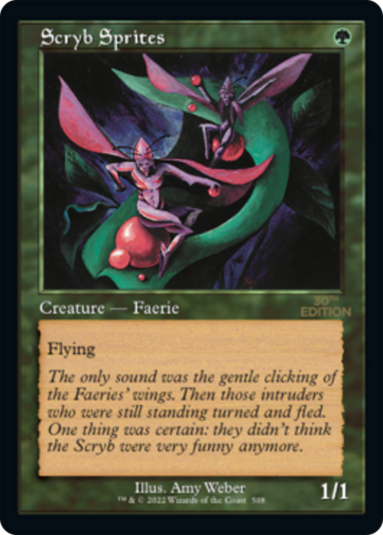 Scryb Sprites (30A-508) [30th Anniversary Edition] MTG Single Wizards of the Coast