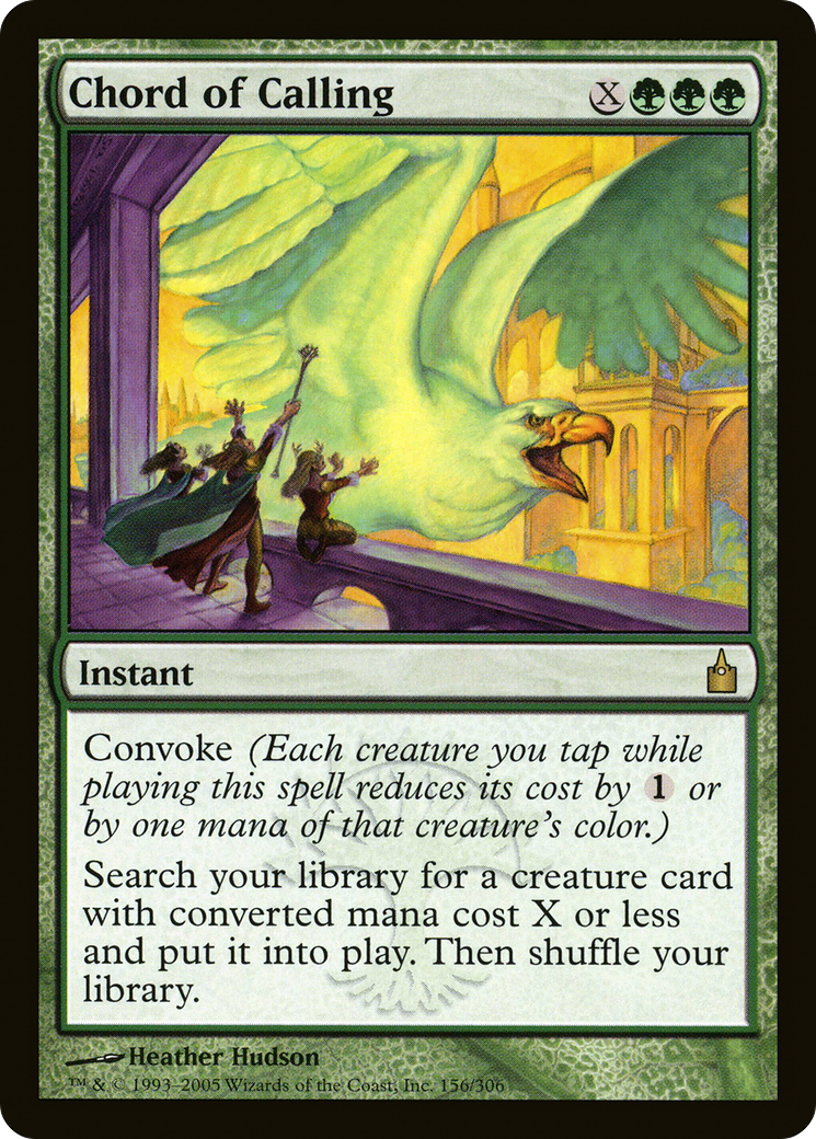 Chord of Calling (RAV-156) [Ravnica: City of Guilds] MTG Single Wizards of the Coast