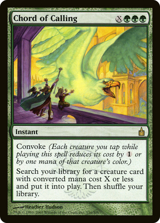 Chord of Calling (RAV-156) [Ravnica: City of Guilds] MTG Single Wizards of the Coast