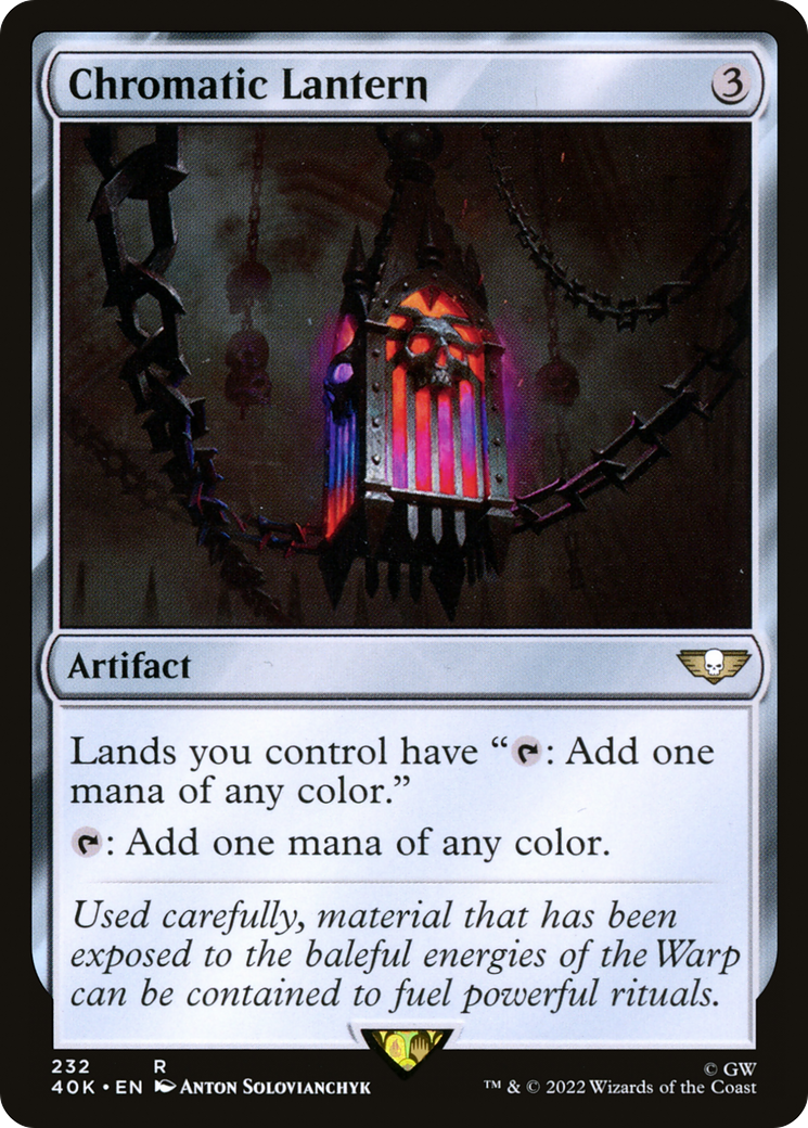 Chromatic Lantern (40K-232) [Warhammer 40,000 Commander] MTG Single Wizards of the Coast