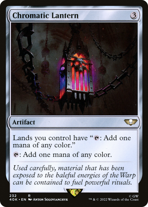 Chromatic Lantern (40K-232) [Warhammer 40,000 Commander] MTG Single Wizards of the Coast