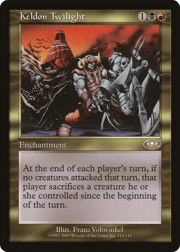 Keldon Twilight (PLS-112) [Planeshift] MTG Single Wizards of the Coast