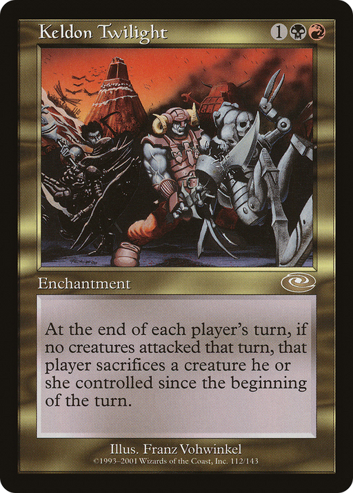Keldon Twilight (PLS-112) [Planeshift] MTG Single Wizards of the Coast