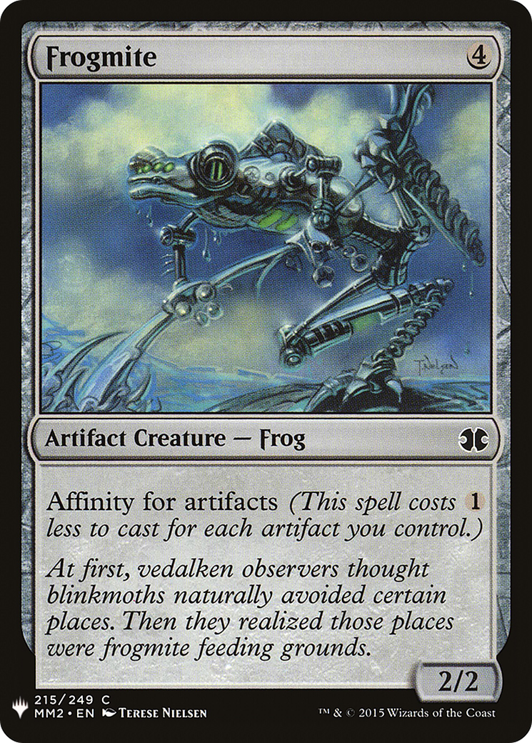 Frogmite (LIST-215) [Mystery Booster] The List MTG Single Wizards of the Coast