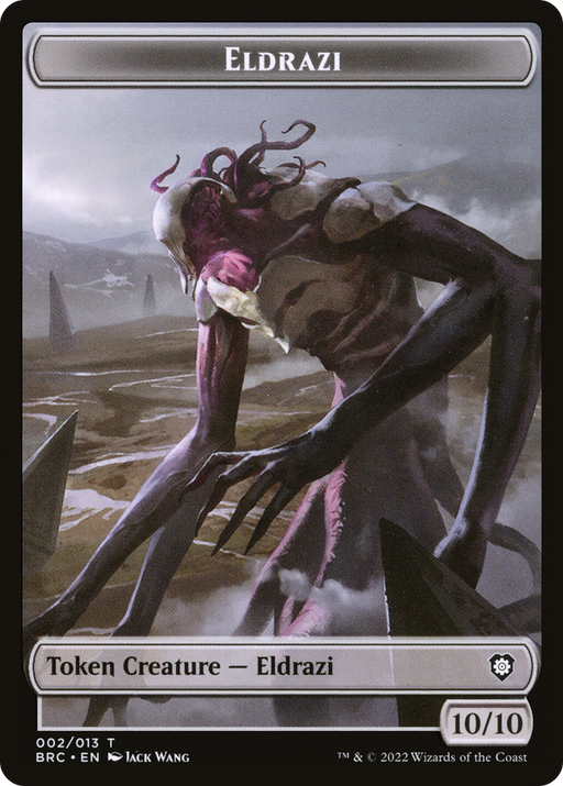 Eldrazi (TBRC-002) [Tokens] The Brothers' War Commander Tokens Foil MTG Single Wizards of the Coast
