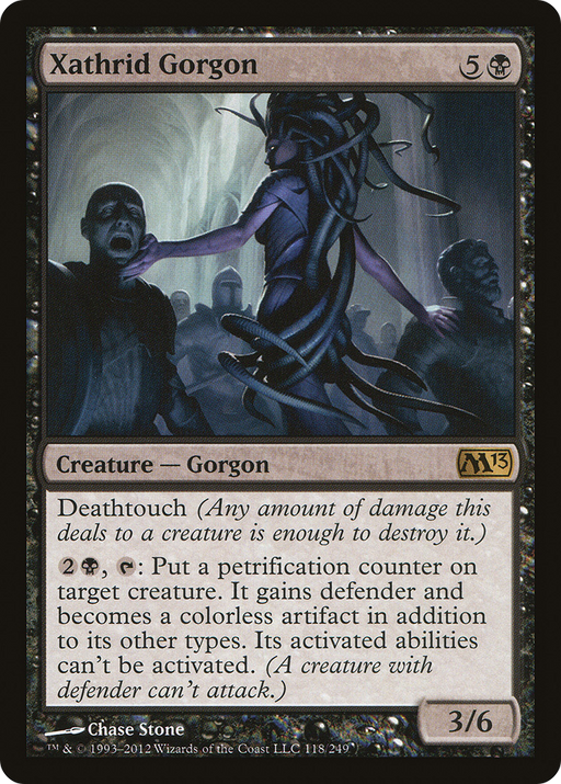 Xathrid Gorgon (M13-118) [Magic 2013] MTG Single Wizards of the Coast