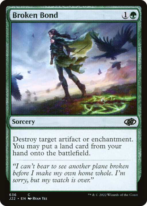 Broken Bond (J22-636) [Jumpstart 2022] MTG Single Wizards of the Coast