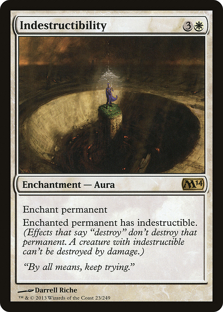 Indestructibility (M14-023) [Magic 2014] Foil MTG Single Wizards of the Coast