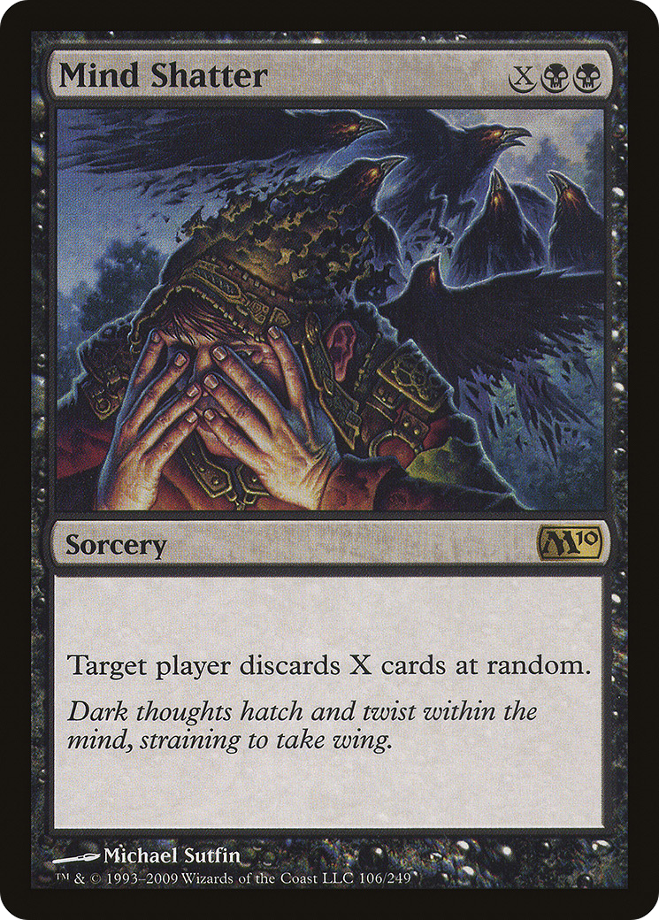 Mind Shatter (M10-106) [Magic 2010] MTG Single Wizards of the Coast