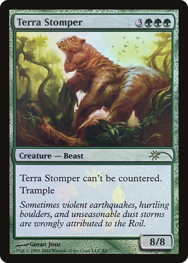 Terra Stomper (MEDIA-0A5) [Zendikar Promos] Foil MTG Single Wizards of the Coast