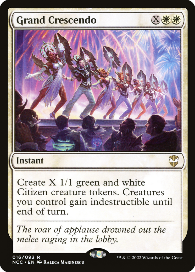 Grand Crescendo (NCC-016) [New Capenna Commander] MTG Single Wizards of the Coast