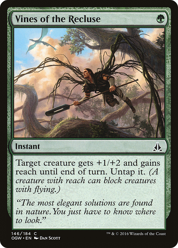 Vines of the Recluse (OGW-146) [Oath of the Gatewatch] Foil MTG Single Wizards of the Coast
