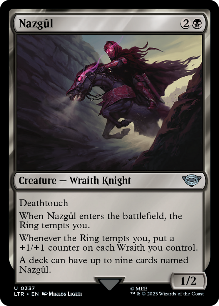 Nazgul (0337) (LTR-337) [The Lord of the Rings: Tales of Middle-earth] MTG Single Wizards of the Coast