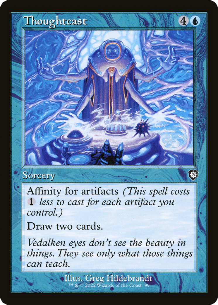 Thoughtcast (BRC-099) [The Brothers' War Commander] MTG Single Wizards of the Coast