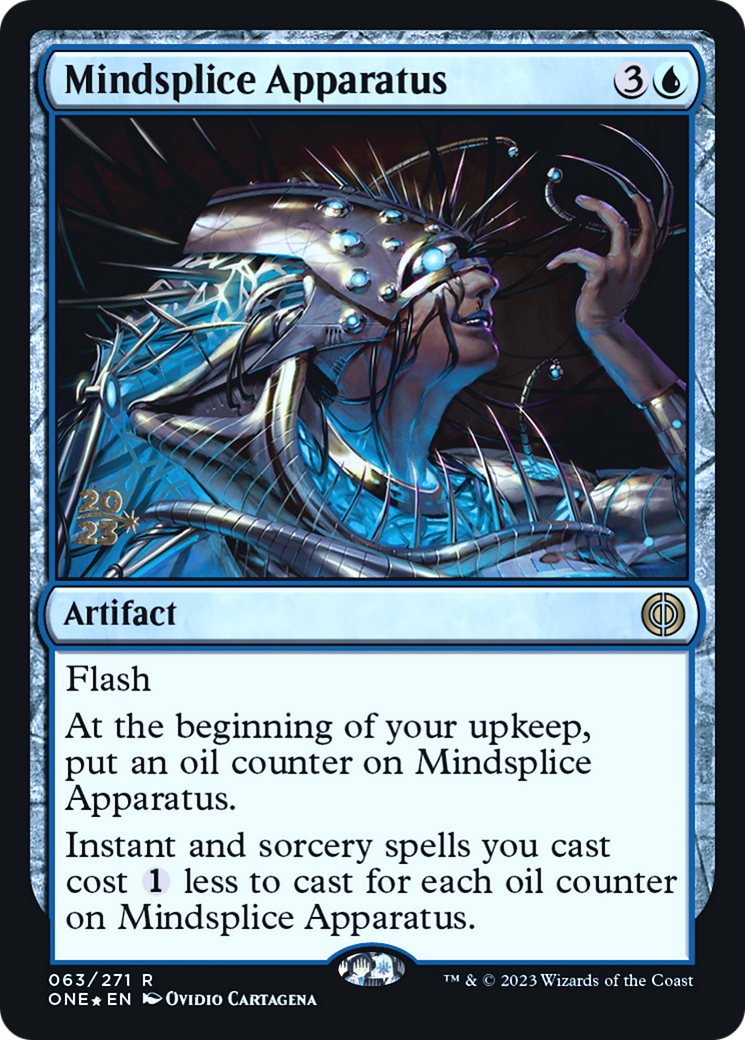 Mindsplice Apparatus (PRE-063) [Phyrexia: All Will Be One Promos] Foil MTG Single Wizards of the Coast