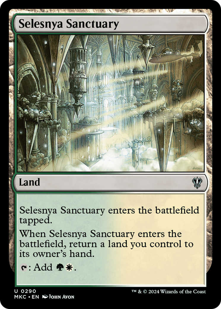 Selesnya Sanctuary (MKC-290) [Murders at Karlov Manor Commander] MTG Single Wizards of the Coast