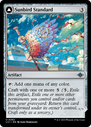 Sunbird Standard (LCI-262) [The Lost Caverns of Ixalan] MTG Single Wizards of the Coast
