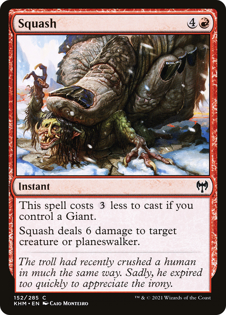 Squash (KHM-152) [Kaldheim] Foil MTG Single Wizards of the Coast
