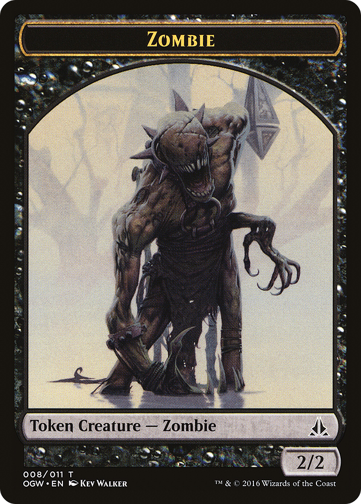 Zombie (OGW-008) [Tokens] Oath of the Gatewatch Tokens MTG Single Wizards of the Coast
