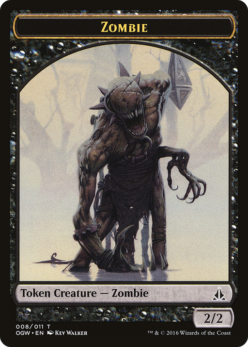 Zombie (OGW-008) [Tokens] Oath of the Gatewatch Tokens MTG Single Wizards of the Coast