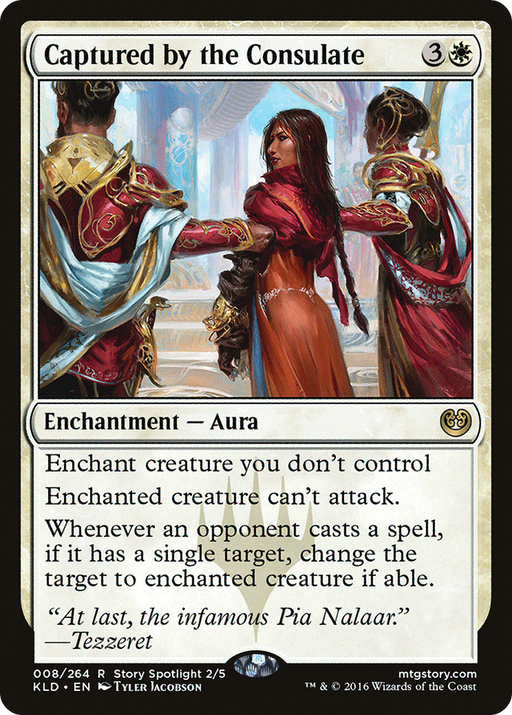 Captured by the Consulate (KLD-008) [Kaladesh] MTG Single Wizards of the Coast