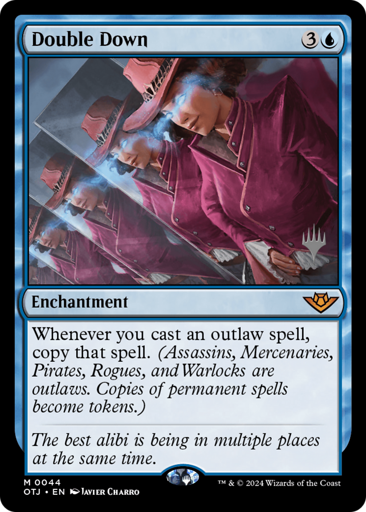 Double Down (PPOTJ-044) [Outlaws of Thunder Junction Promos] MTG Single Wizards of the Coast