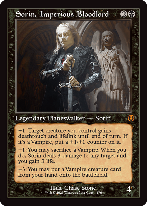 Sorin, Imperious Bloodlord (INR-476) [Innistrad Remastered] MTG Single Wizards of the Coast
