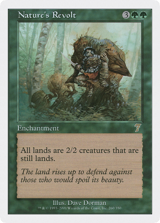 Nature's Revolt (7ED-260) [7th Edition] MTG Single Wizards of the Coast