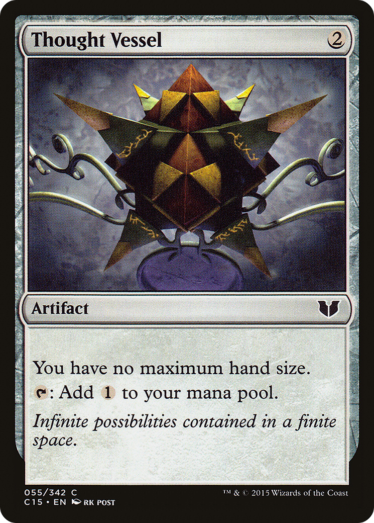 Thought Vessel (C15-055) [Commander 2015] MTG Single Wizards of the Coast