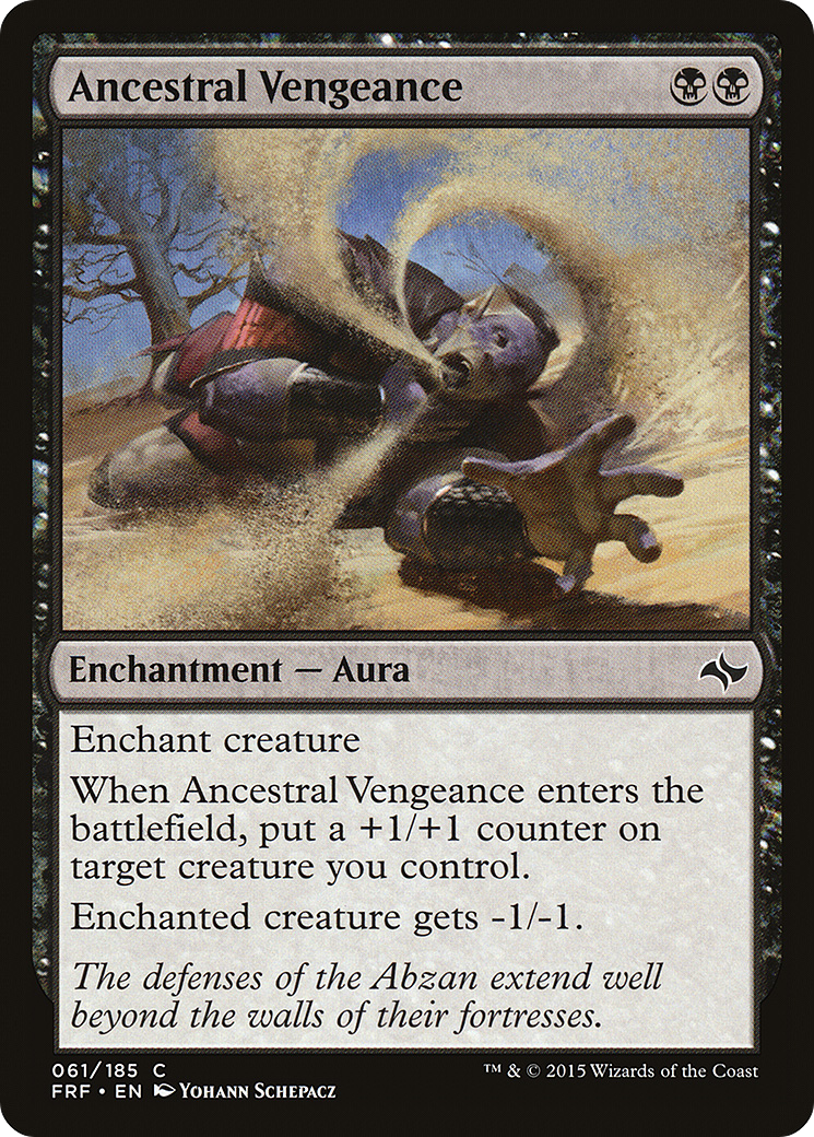 Ancestral Vengeance (FRF-061) [Fate Reforged] MTG Single Wizards of the Coast