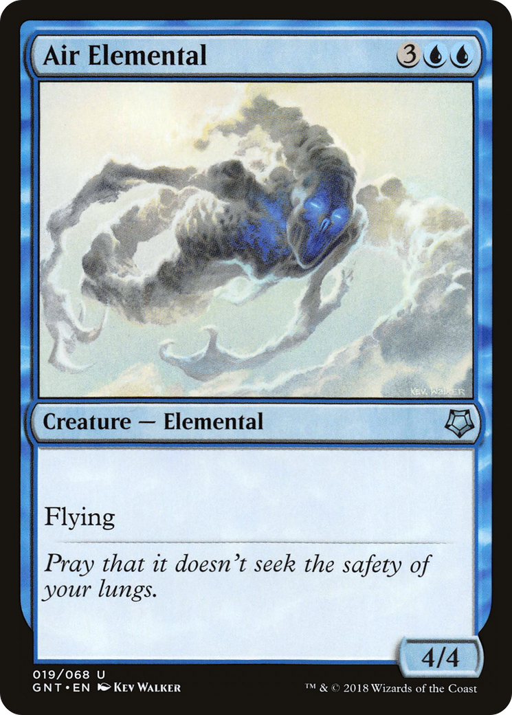 Air Elemental (GNT-019) [Misc] Game Night MTG Single Wizards of the Coast