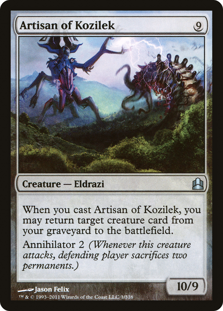 Artisan of Kozilek (CMD-001) [Commander 2011] MTG Single Wizards of the Coast