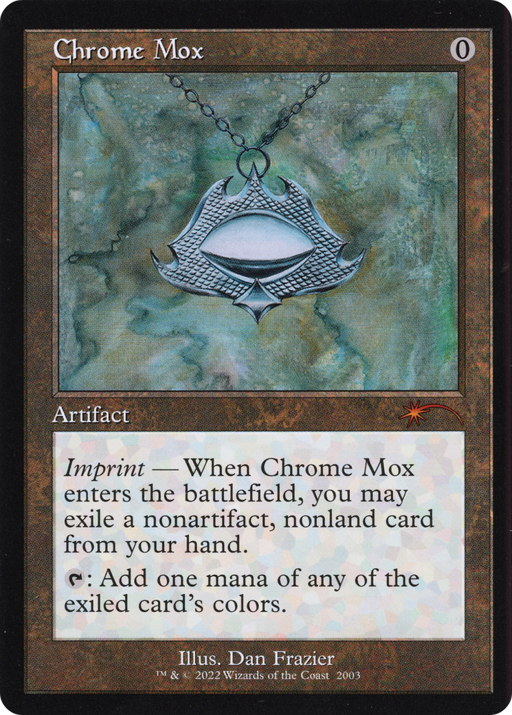 Chrome Mox (SLC-2003) [Secret Lair] Countdown Kit Foil MTG Single Wizards of the Coast