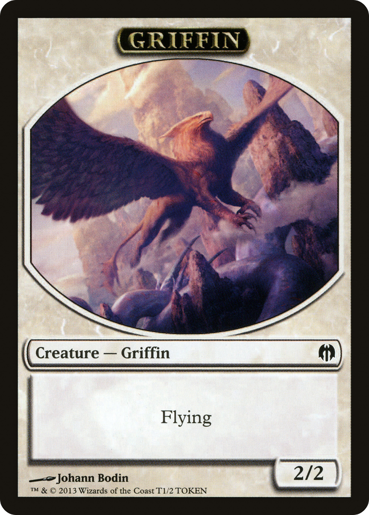 Griffin (DDL-001) [Misc] Duel Decks: Heroes vs. Monsters Tokens MTG Single Wizards of the Coast