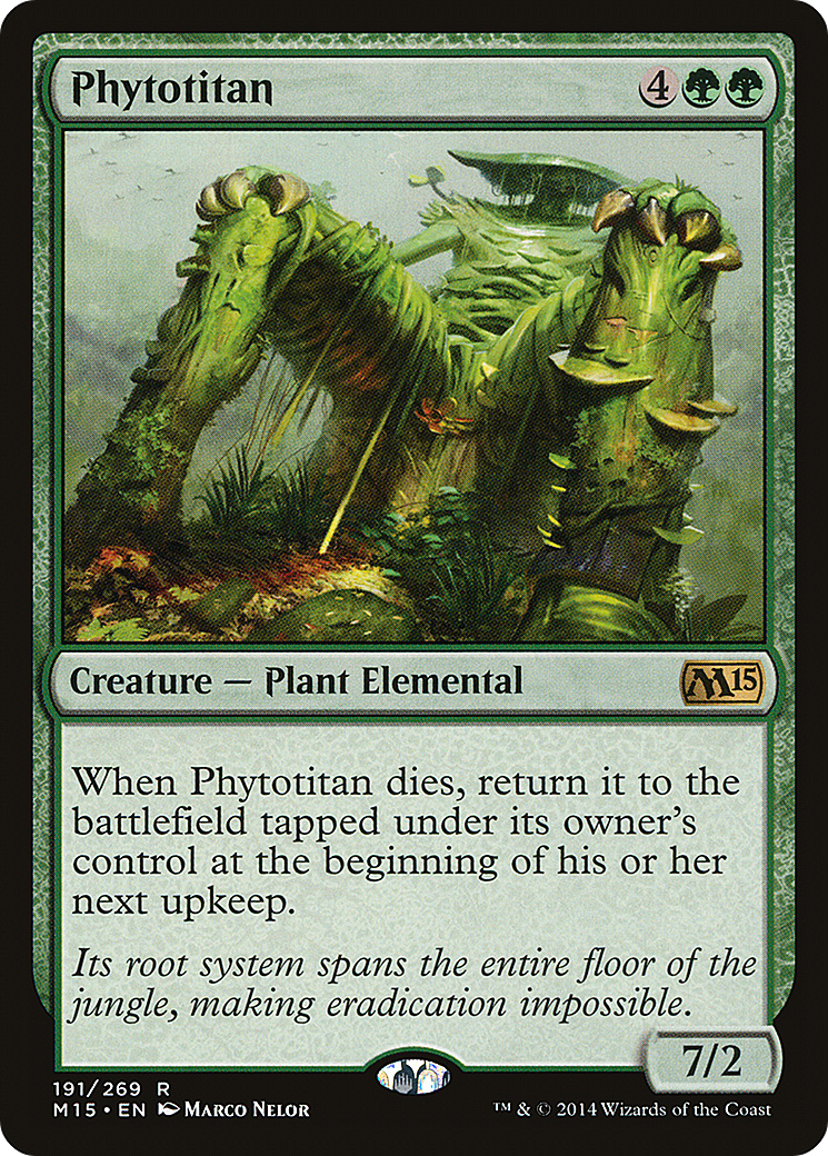 Phytotitan (M15-191) [Magic 2015] Foil MTG Single Wizards of the Coast