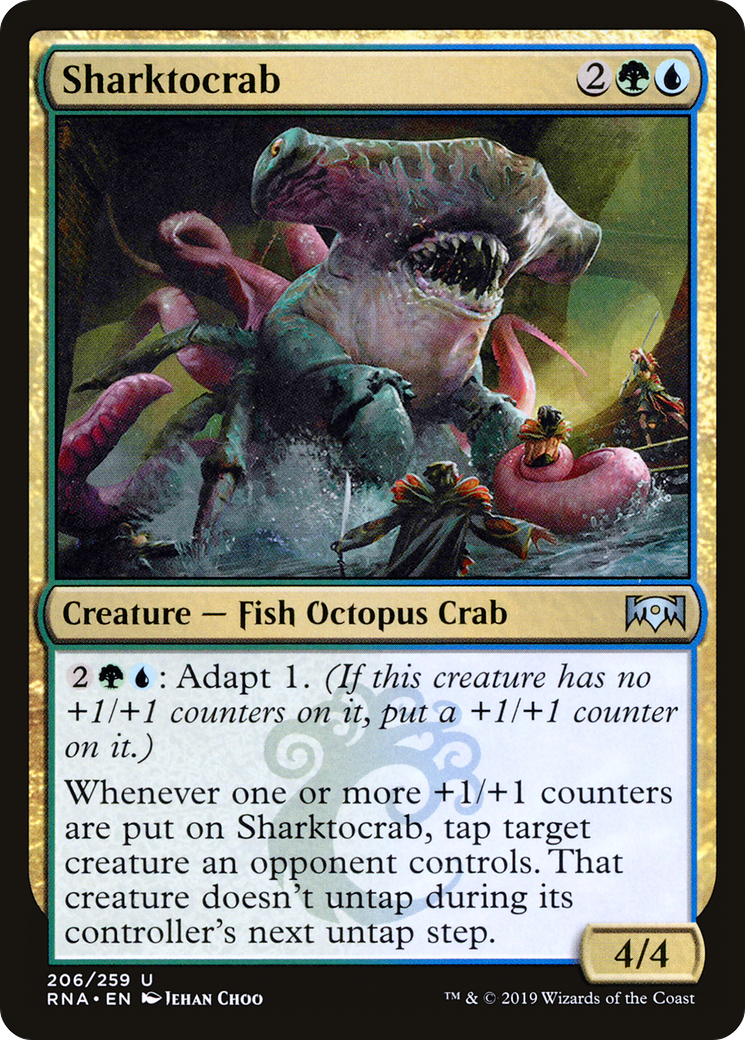 Sharktocrab (RNA-206) [Ravnica Allegiance] MTG Single Wizards of the Coast