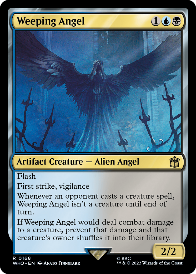 Weeping Angel (WHO-168) [Doctor Who] MTG Single Wizards of the Coast