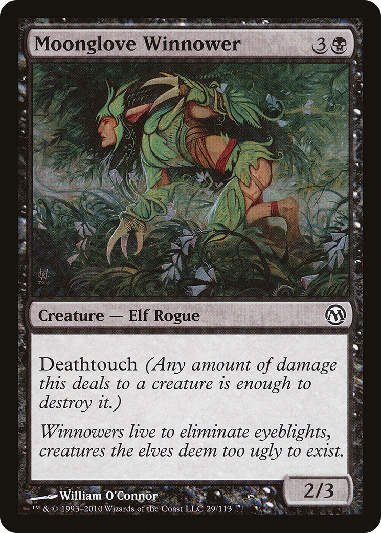 Moonglove Winnower (DPA-029) [Misc] Duels of the Planeswalkers MTG Single Wizards of the Coast