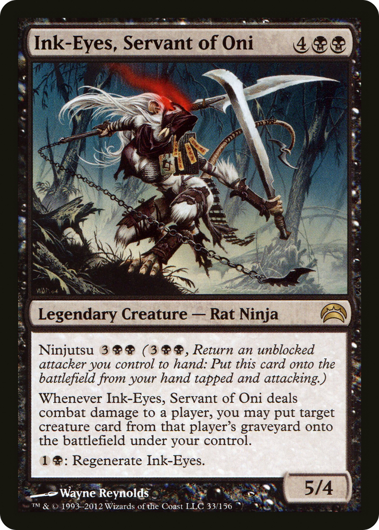 Ink-Eyes, Servant of Oni (PC2-033) [Misc] Planechase 2012 Foil MTG Single Wizards of the Coast