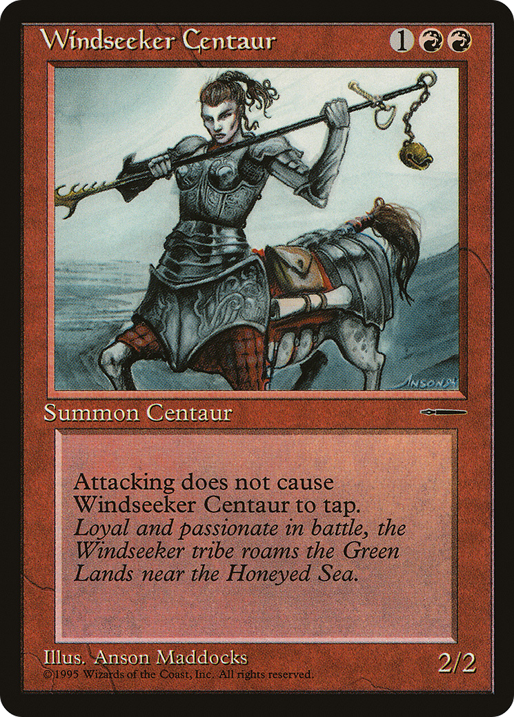 Windseeker Centaur (MEDIA-003) [Misc] HarperPrism Book Promos MTG Single Wizards of the Coast
