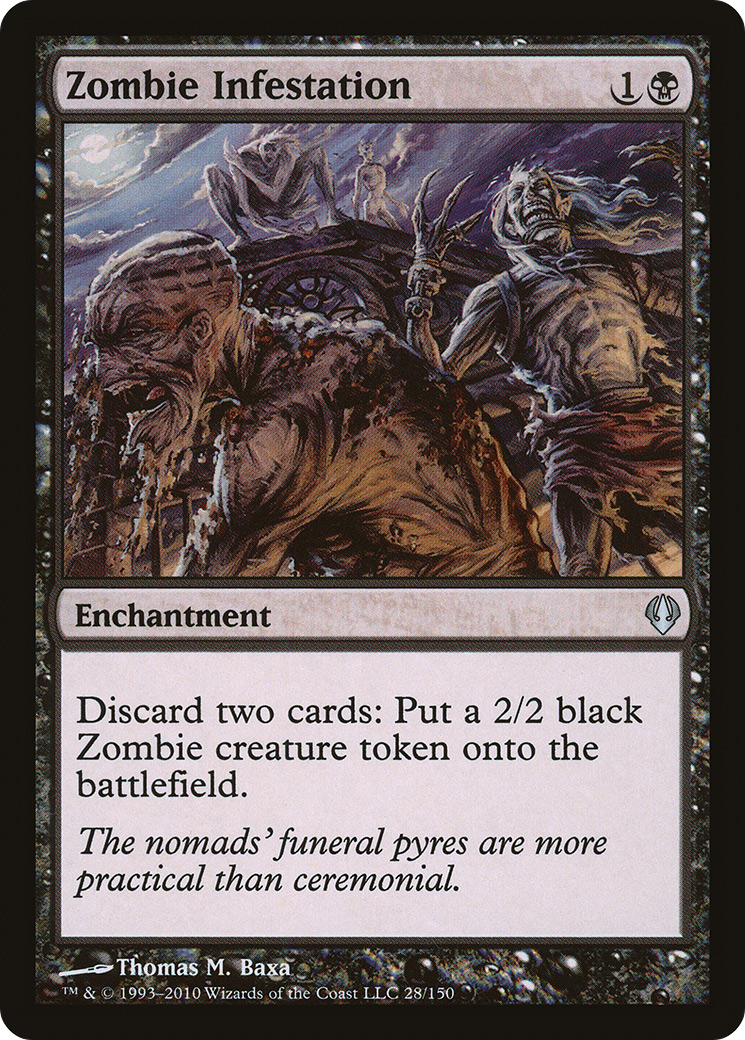 Zombie Infestation (ARC-028) [Misc] Archenemy MTG Single Wizards of the Coast