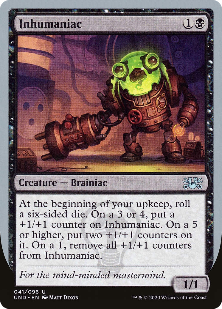 Inhumaniac (UND-041) [Unsanctioned] MTG Single Wizards of the Coast