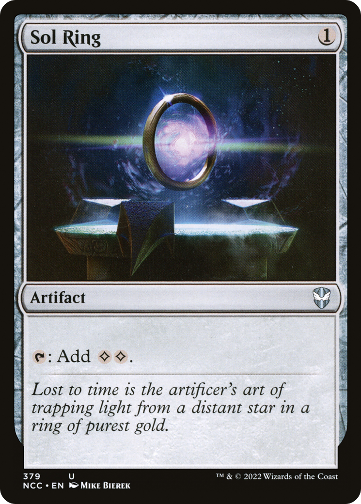 Sol Ring (NCC-379) [New Capenna Commander] MTG Single Wizards of the Coast